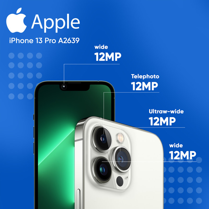 گوشی موبایل اپل مدل iPhone 13 Pro A2639 دو سیم‌ کارت ظرفیت 1 ترابایت و 6 گیگابایت رم 