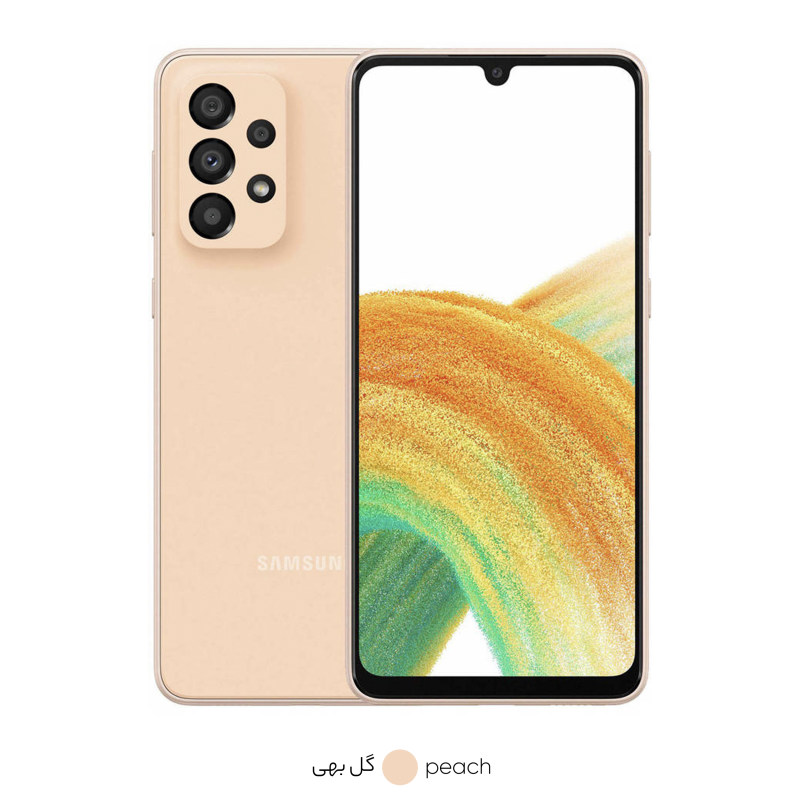 گوشی موبایل سامسونگ مدل Galaxy A33 5G SM-A336E/DSN دو سیم کارت ظرفیت 128 گیگابایت و رم6 گیگابایت-IND